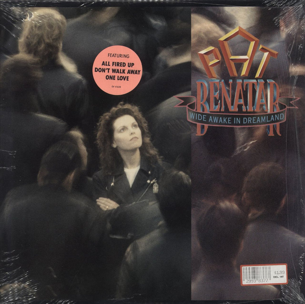 Pat Benatar Wide Awake In Dreamland - Deletion hole US vinyl LP album (LP record) OV41628