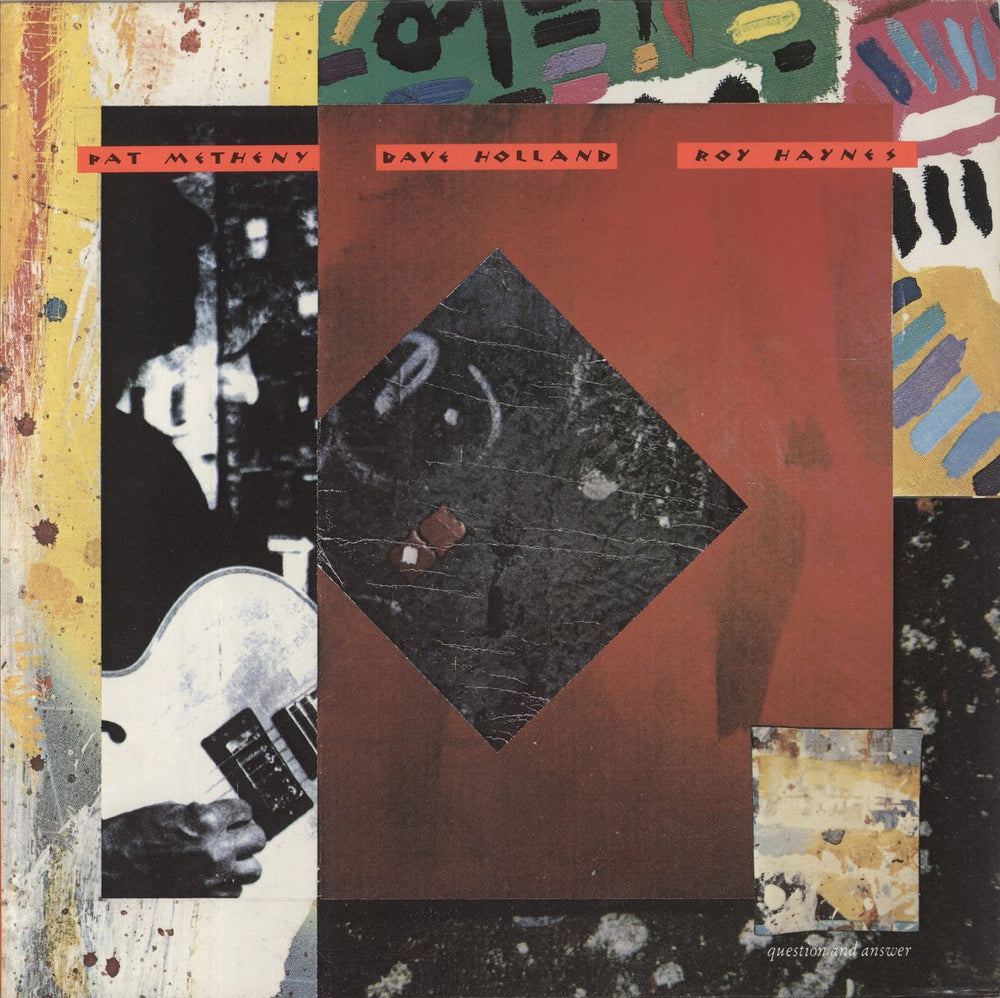 Pat Metheny Question And Answer German vinyl LP album (LP record) 7599-24293-1