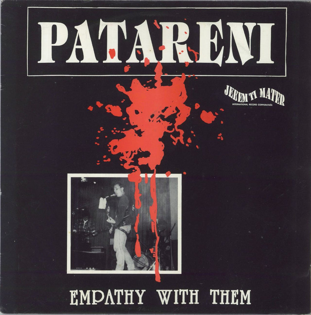 Patareni Empathy With Them / It's A Mockery! UK vinyl LP album (LP record) 010