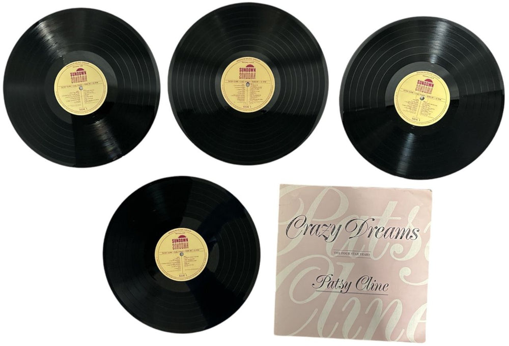 Patsy Cline Crazy Dreams: The Four Star Years UK Vinyl Box Set P-CVXCR847201