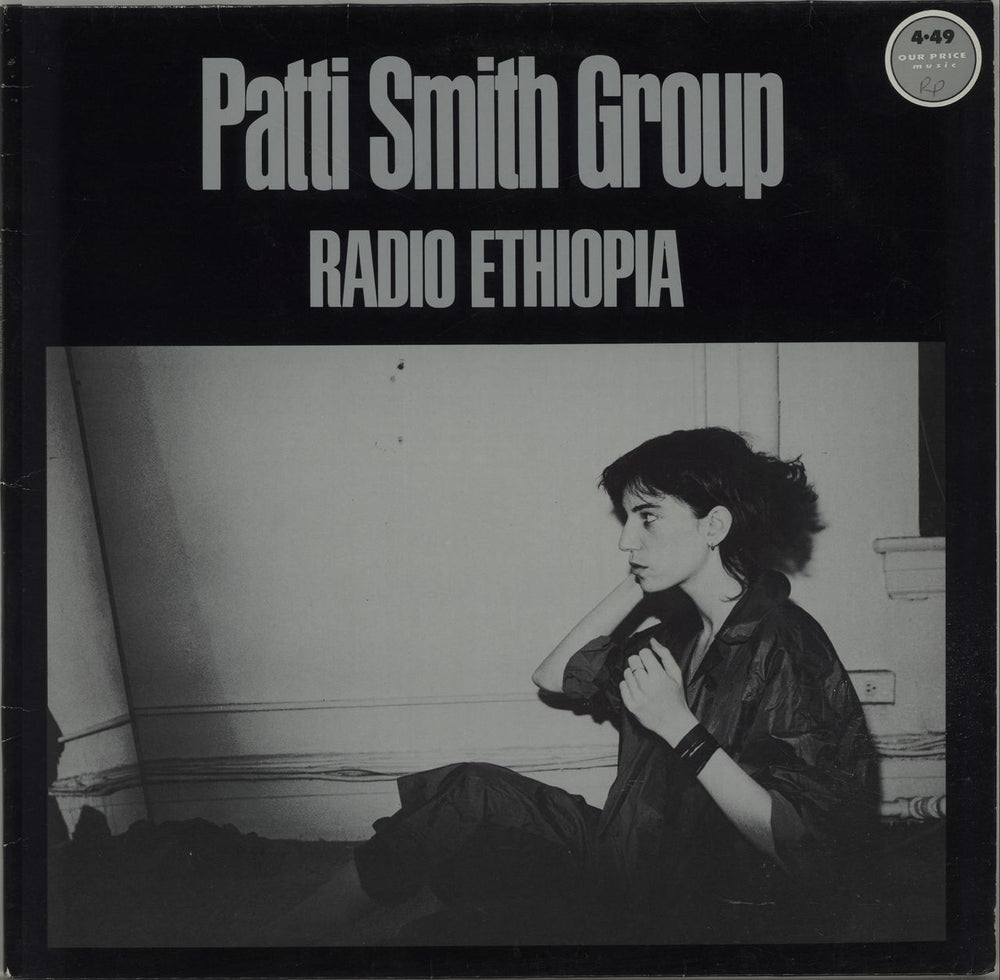 Patti Smith Radio Ethiopia German vinyl LP album (LP record) 201117