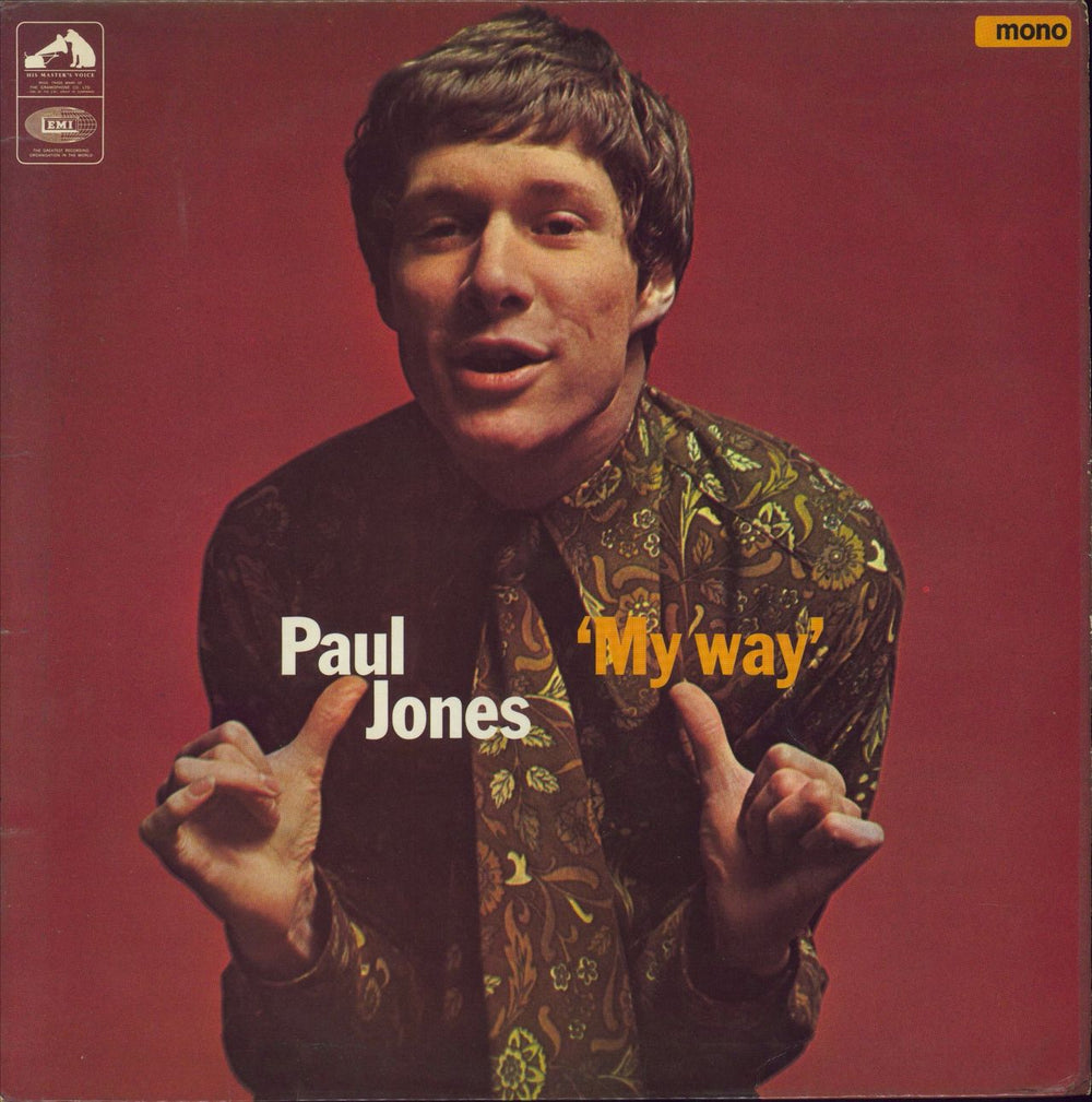 Paul Jones My Way UK vinyl LP album (LP record) CLP3586