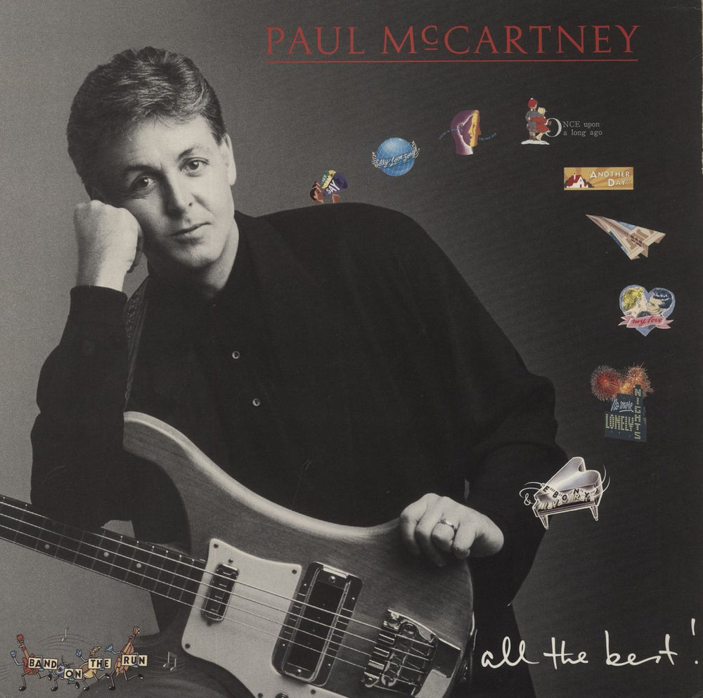 Paul McCartney and Wings All The Best - VG UK 2-LP vinyl record set (Double LP Album) PMTV1