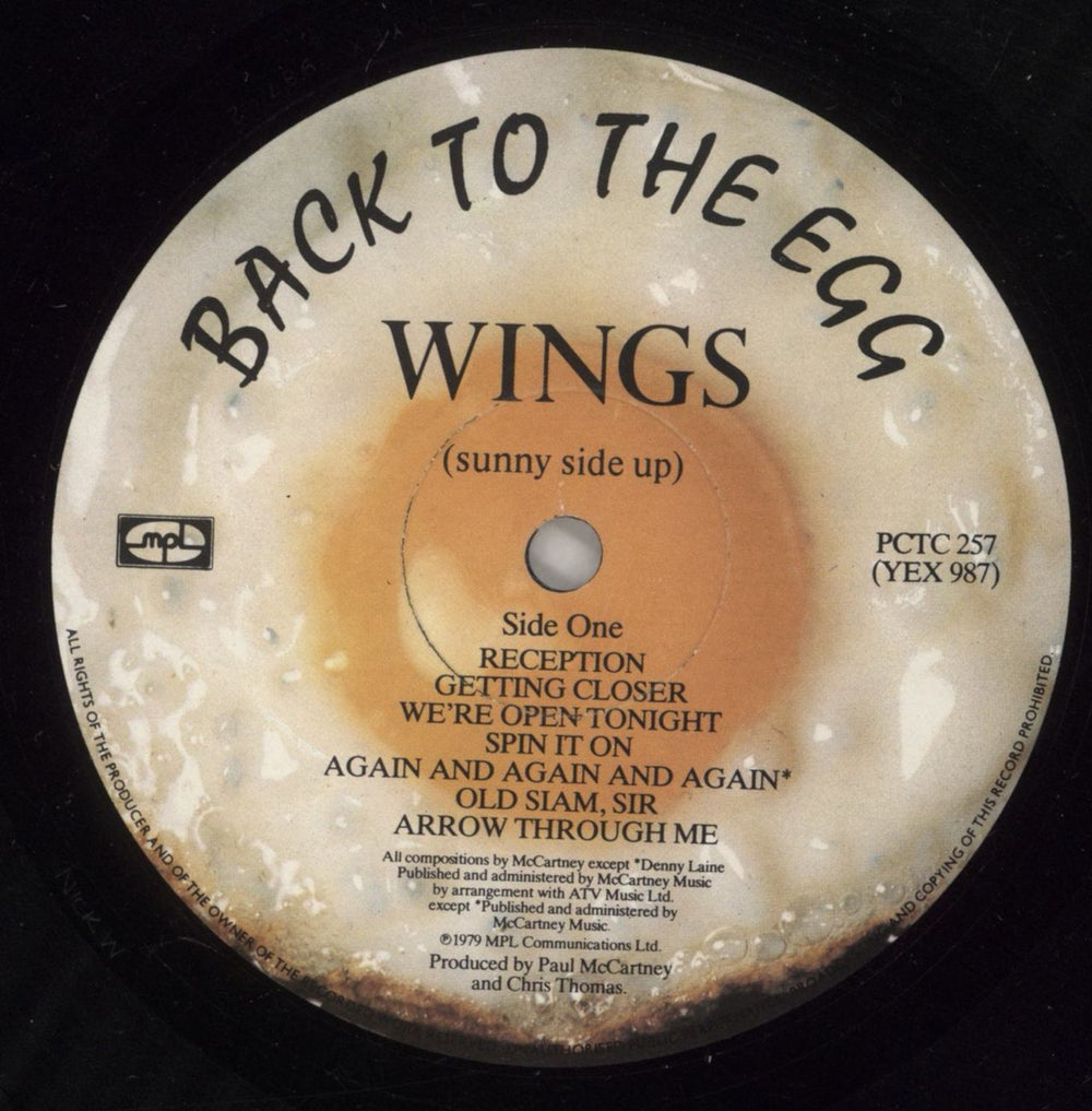 Paul McCartney and Wings Back To The Egg - Shrink - EX UK vinyl LP album (LP record) MCCLPBA680076