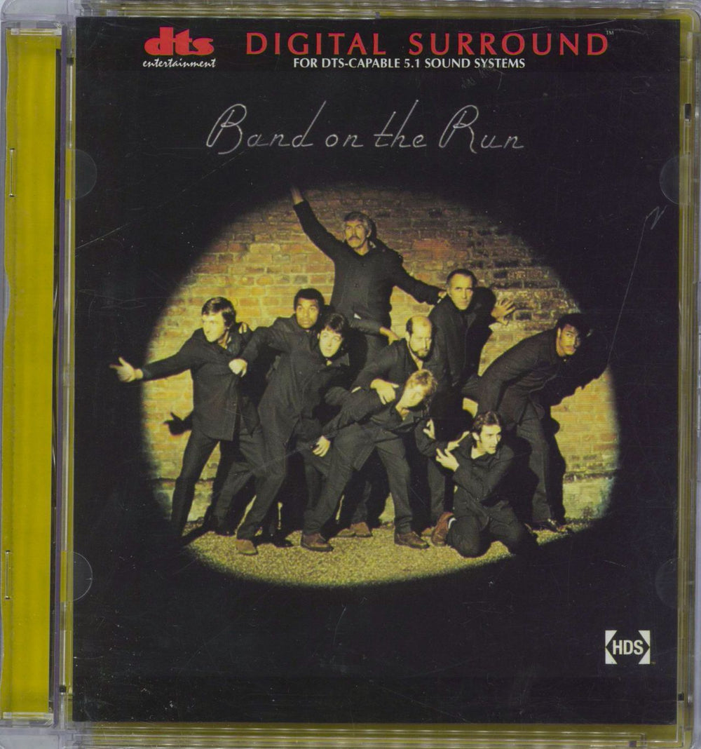 Paul McCartney and Wings Band On The Run - DTS Surround Version US CD album (CDLP) 71021-54403-2-3