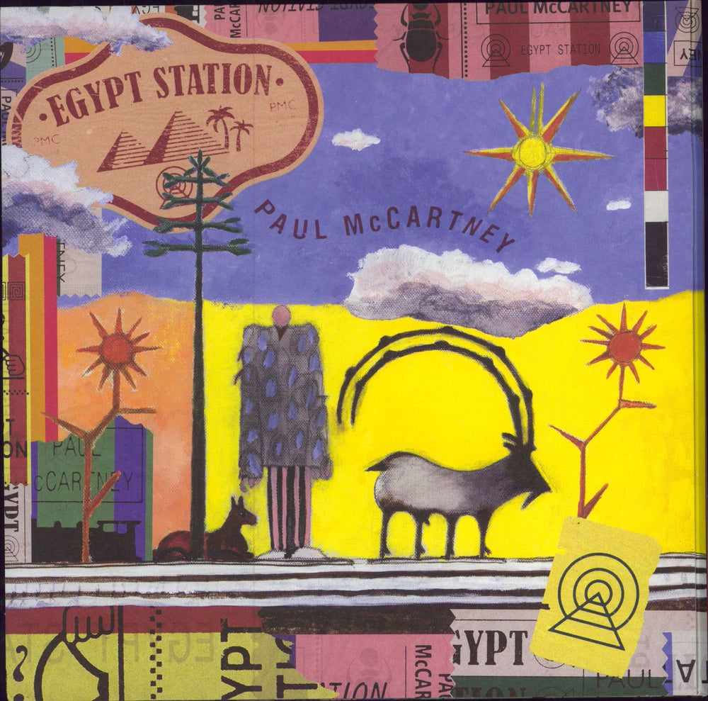 Paul McCartney and Wings Egypt Station - 180gram Vinyl + Concertina Sleeve UK 2-LP vinyl record set (Double LP Album) 00602567545040