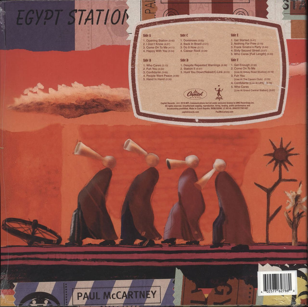 Paul McCartney and Wings Egypt Station: Explorer’s Edition - 180gm Coloured Vinyl - Sealed UK 3-LP vinyl record set (Triple LP Album) 602577627880