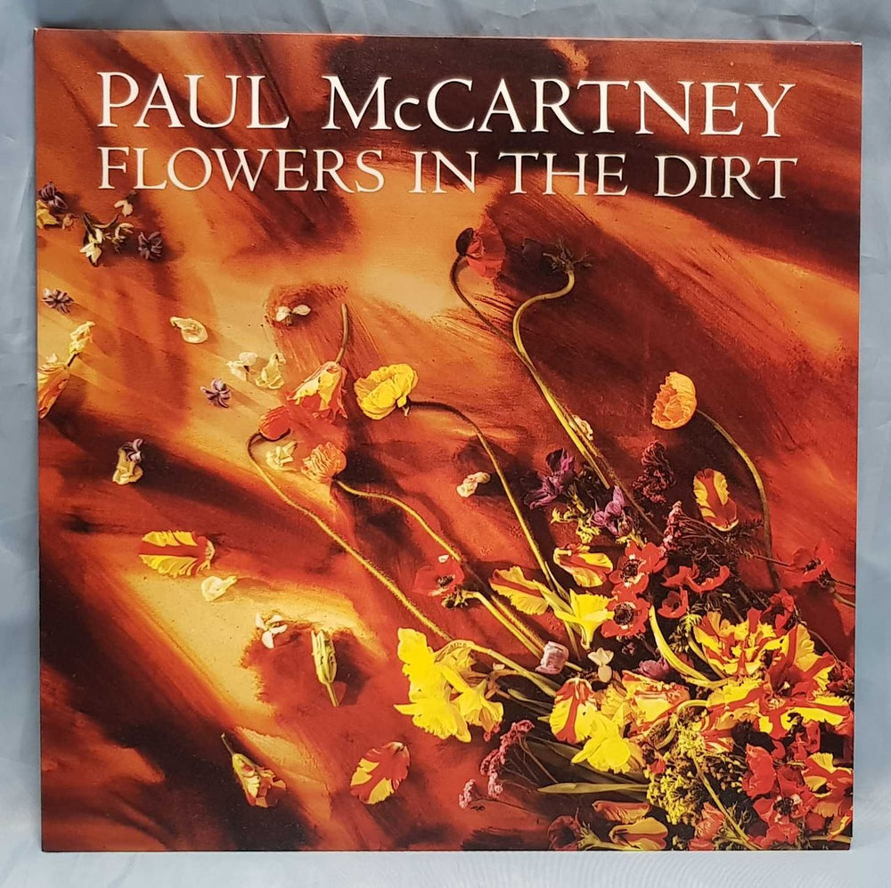 Paul McCartney and Wings Flowers In The Dirt UK Promo media press kit PRESS KIT