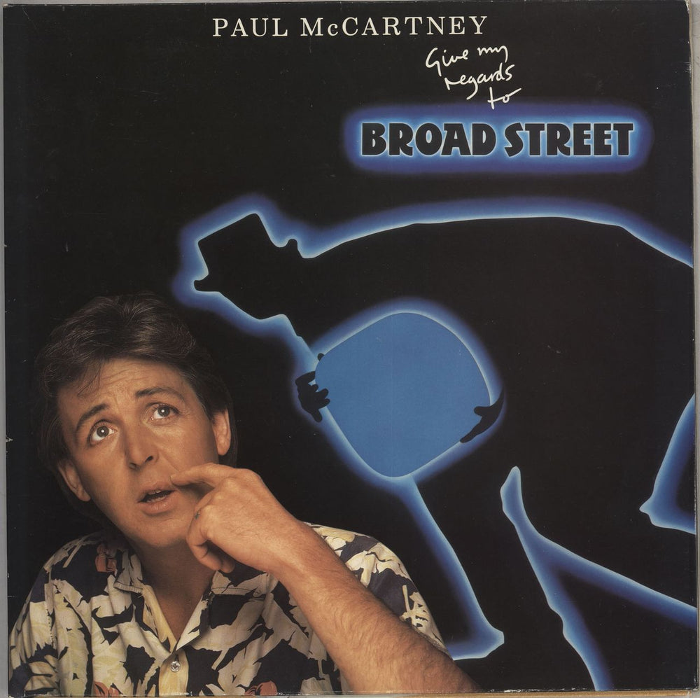 Paul McCartney and Wings Give My Regards To Broad Street UK vinyl LP album (LP record) PCTC2