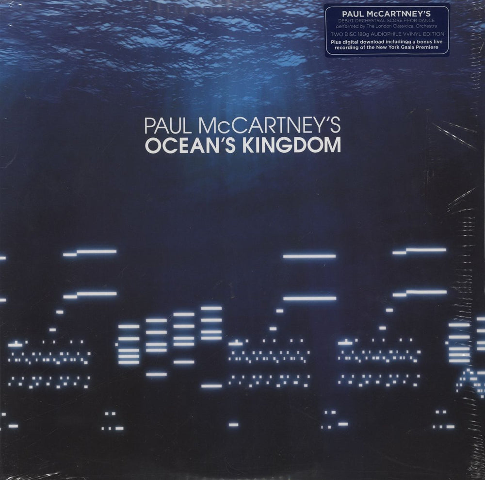 Paul McCartney and Wings Ocean's Kingdom - 180gm Vinyl - Sealed UK Promo 2-LP vinyl record set (Double LP Album) HRM-33251-01