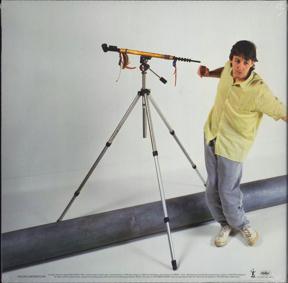 Paul McCartney and Wings Pipes Of Peace - 180gm - Sealed UK vinyl LP album (LP record) 602557567595