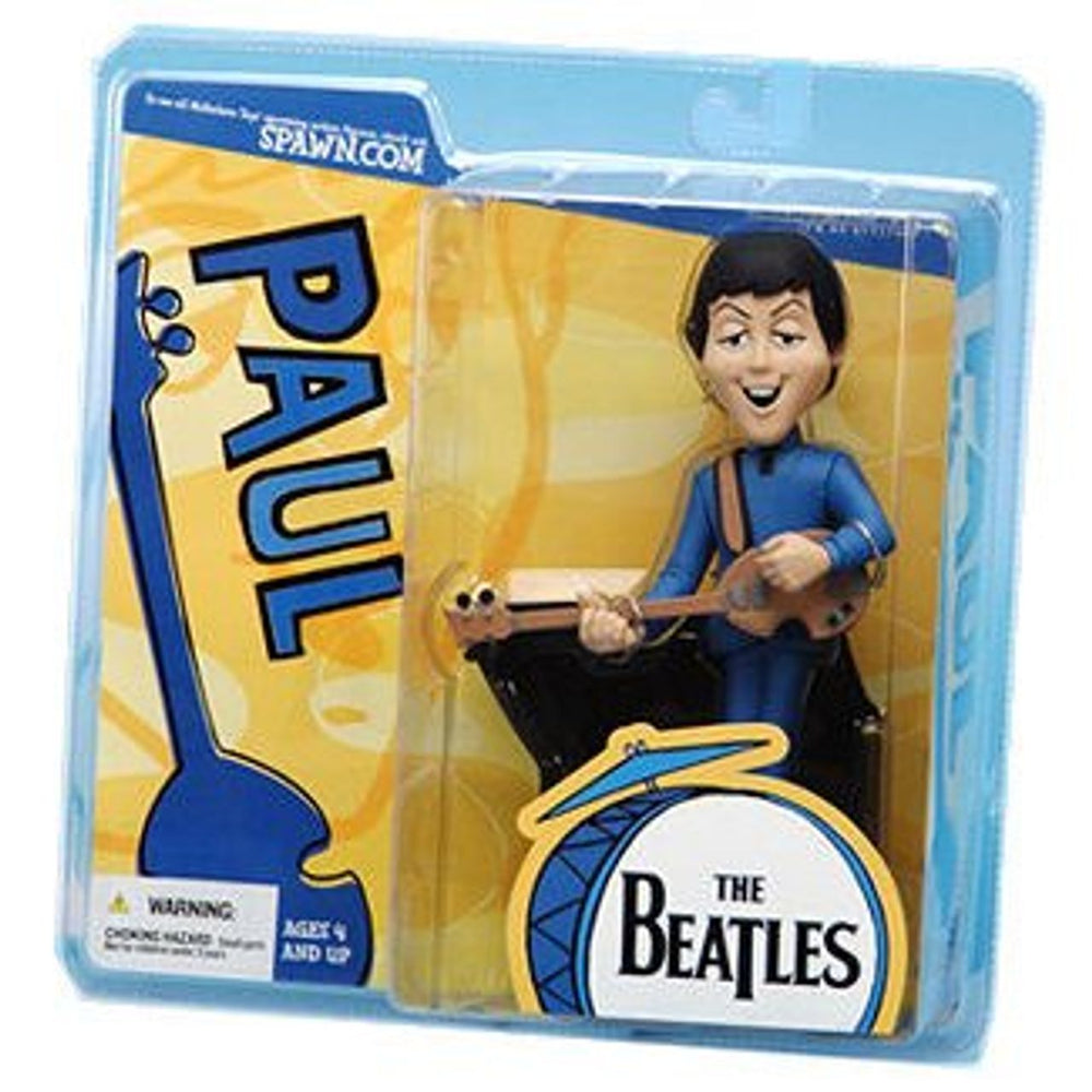 Paul McCartney and Wings Saturday Morning Cartoon Series US Toy PAUL