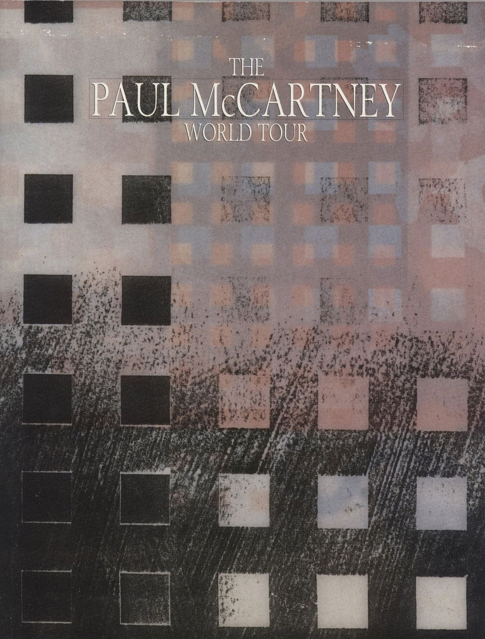 Paul McCartney and Wings The Paul McCartney World Tour 1989-90 + Stub UK tour programme TWO PROGRAMMES + TICKET