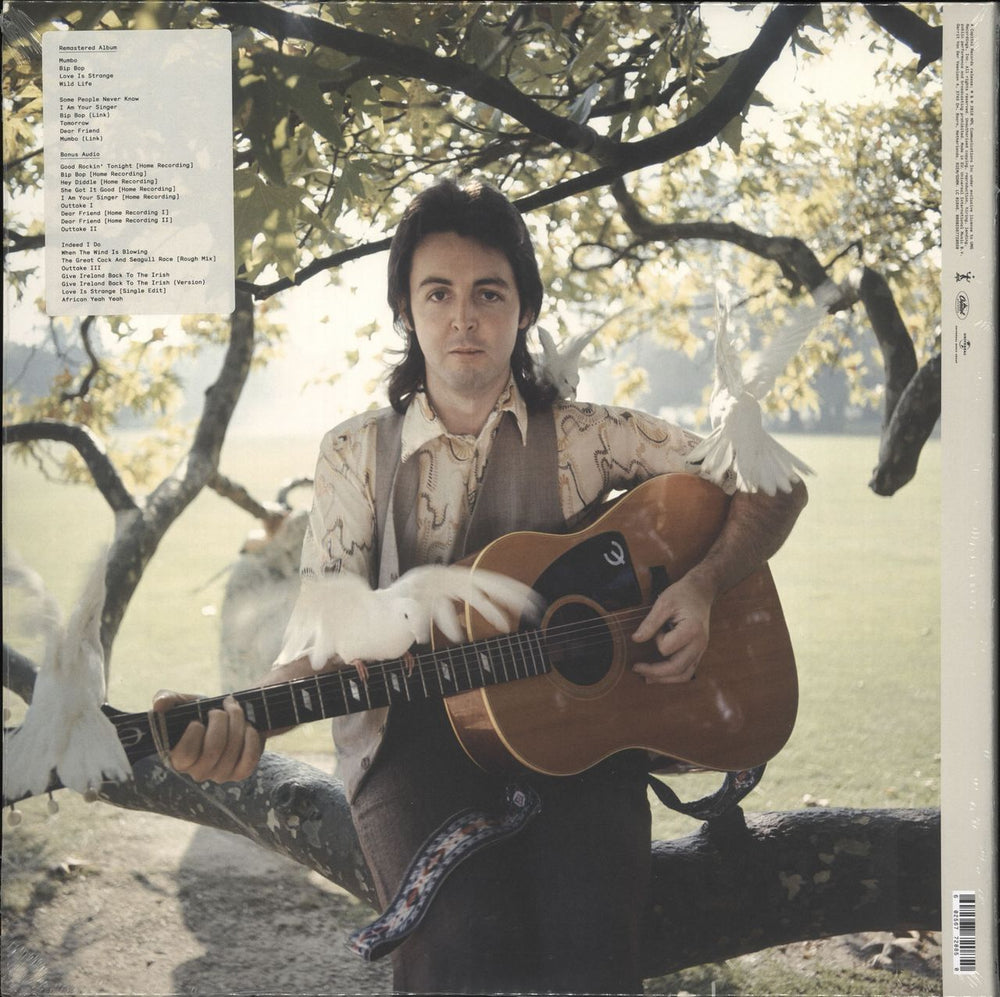 Paul McCartney and Wings Wild Life - 180gram Vinyl - Sealed UK 2-LP vinyl record set (Double LP Album) 602567720850