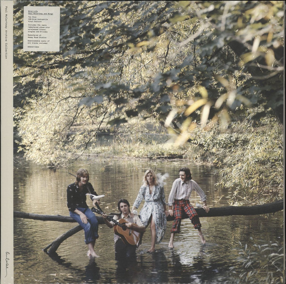 Paul McCartney and Wings Wild Life - 180gram Vinyl - Sealed UK 2-LP vinyl record set (Double LP Album) MCC2LWI709958
