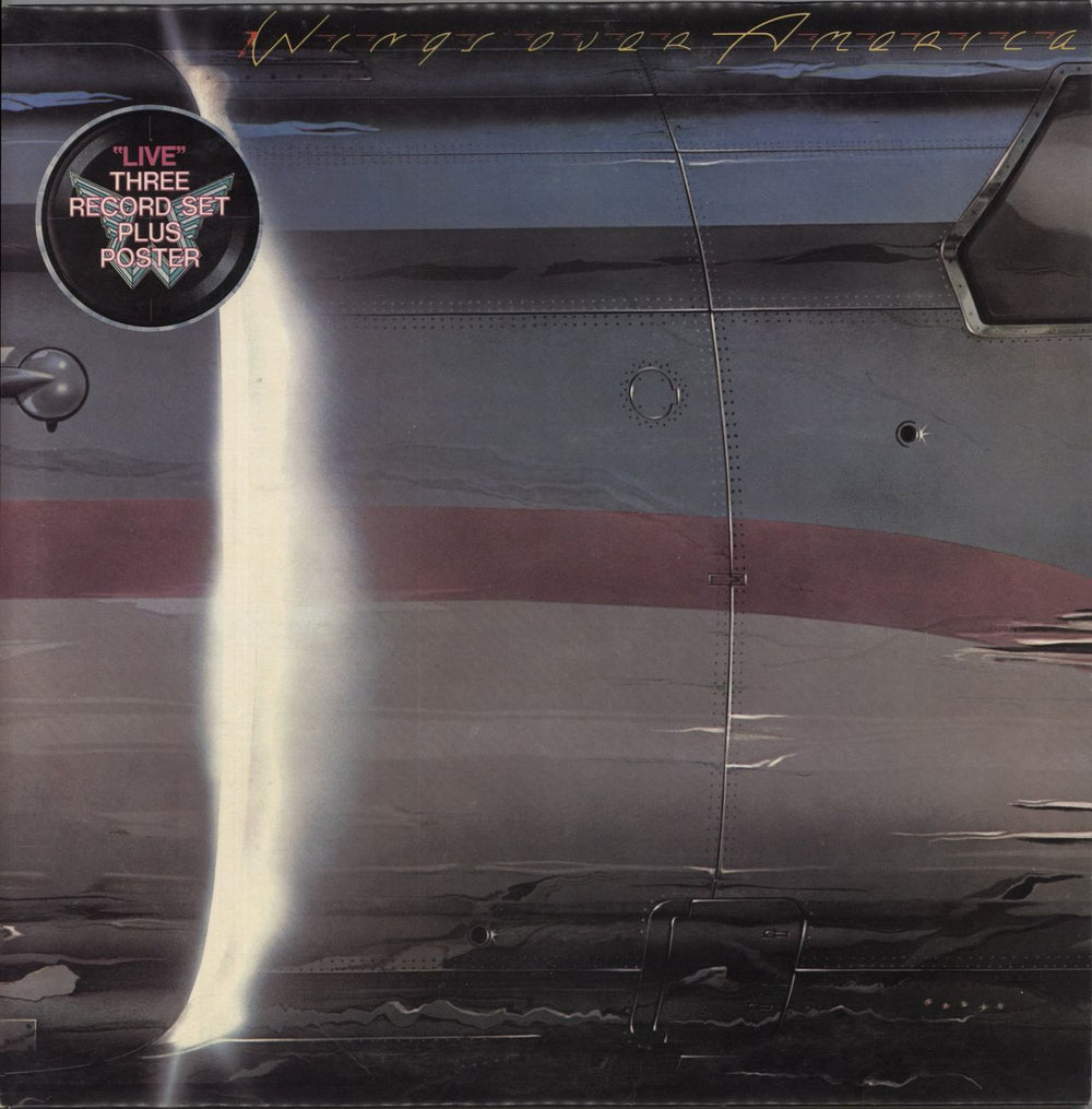Paul McCartney and Wings Wings Over America Australian 3-LP vinyl record set (Triple LP Album) PCSO720-1/3