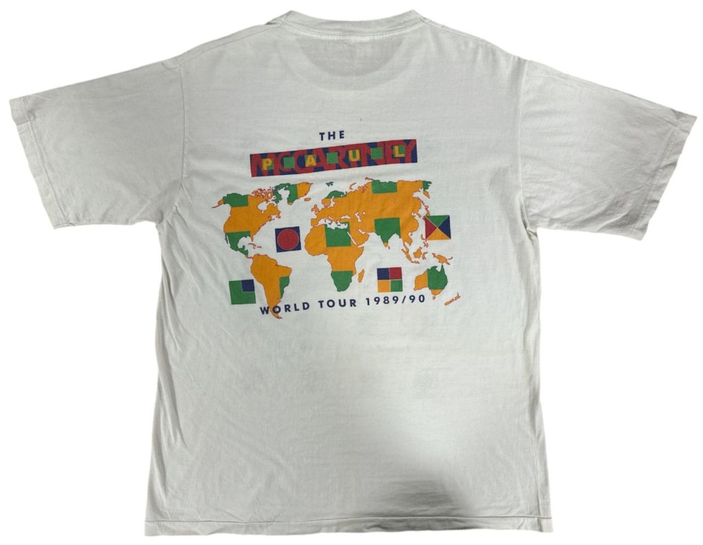 Paul McCartney and Wings World Tour 1989/90 UK t-shirt