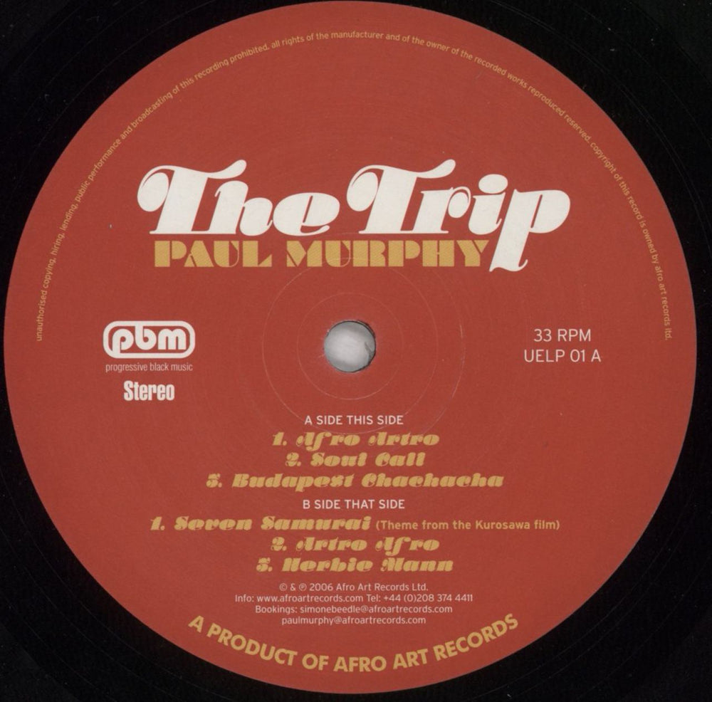 Paul Murphy The Trip UK 2-LP vinyl record set (Double LP Album) 6B72LTH819933