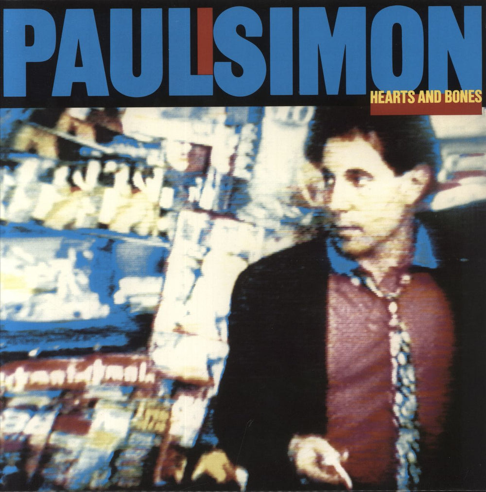 Paul Simon Hearts And Bones UK vinyl LP album (LP record) 190758351513