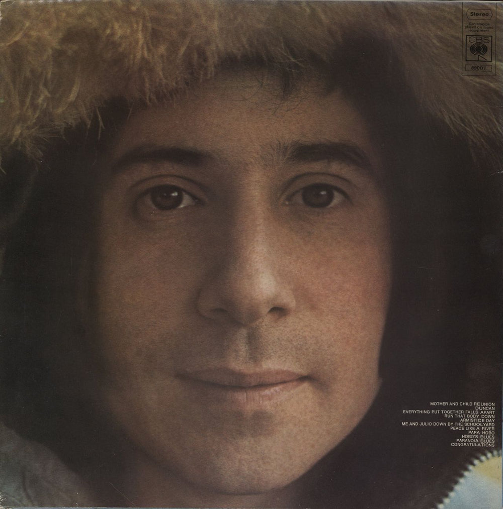 Paul Simon Paul Simon - 1st - Hype sticker UK vinyl LP album (LP record)