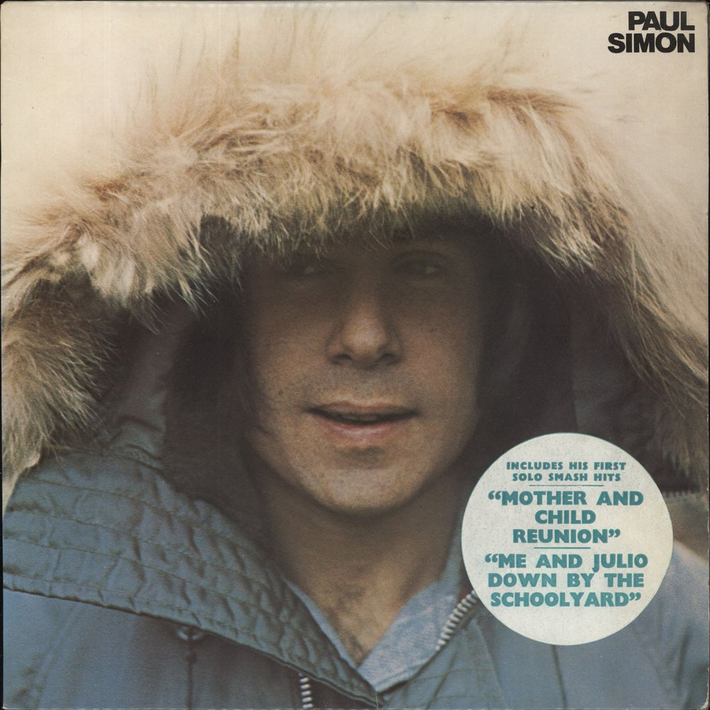 Paul Simon Paul Simon - 1st - Hype sticker UK vinyl LP album (LP record) 69007