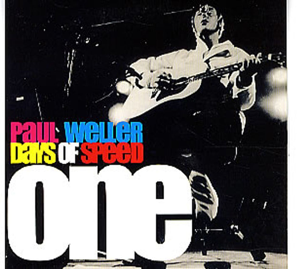 Paul Weller Days Of Speed - One UK Promo CD single (CD5 / 5") SPEED1