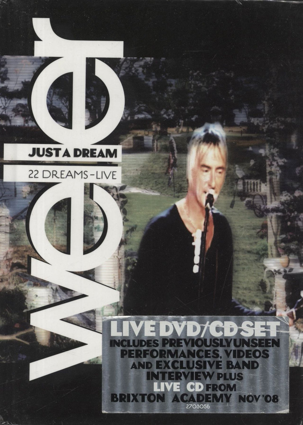 Paul Weller Just A Dream: 22 Dreams - Live UK 2-disc CD/DVD set 2703056