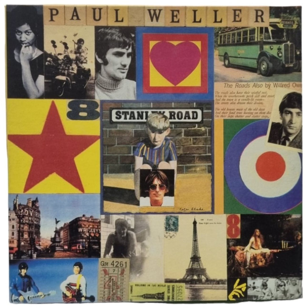 Paul Weller Stanley Road UK 7" single box set 850070-7