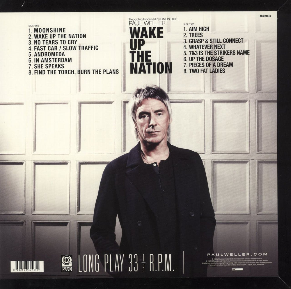 Paul Weller Wake Up The Nation: 10th Anniversary - EX UK vinyl LP album (LP record) 602508624650
