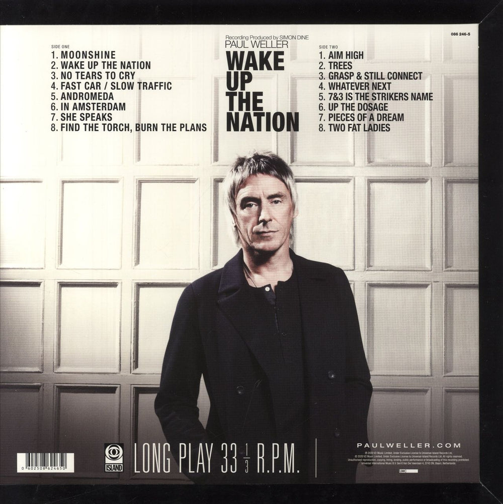 Paul Weller Wake Up The Nation UK vinyl LP album (LP record) 0602508624650