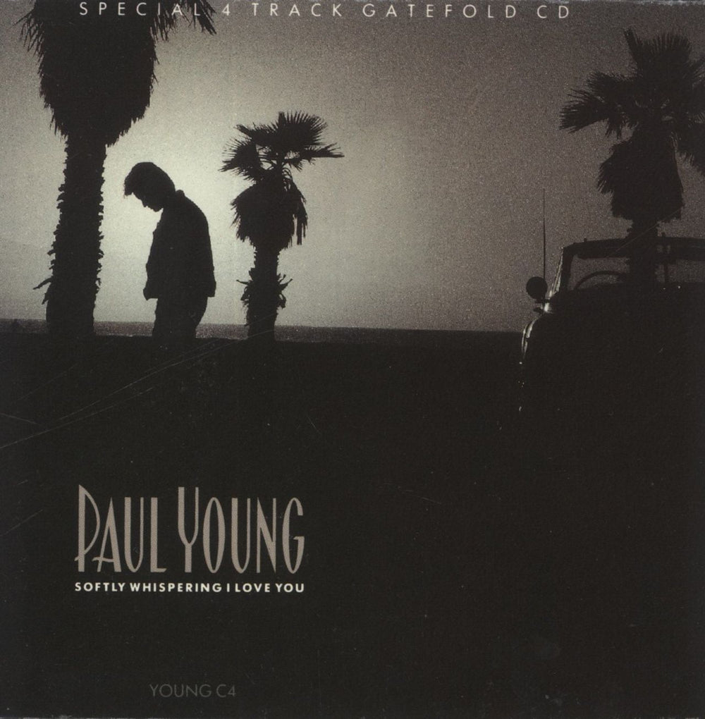 Paul Young Softly Whispering I Love You UK CD single (CD5 / 5") YOUNGC4