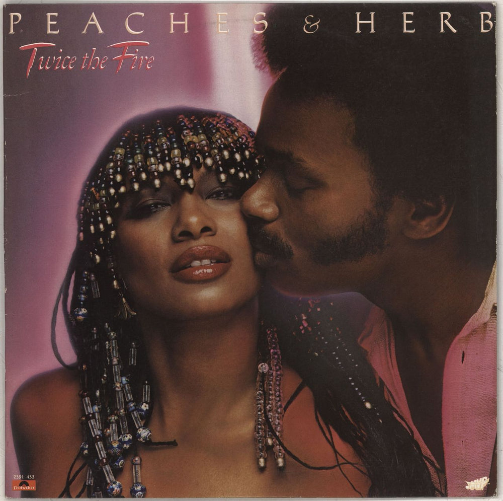 Peaches & Herb Twice The Fire Hong Kong vinyl LP album (LP record) 2391433