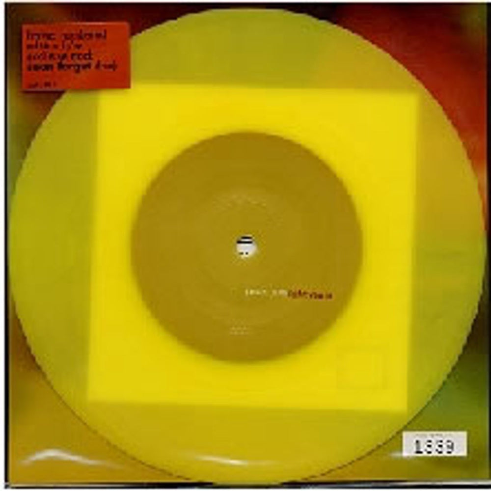 Pearl Jam Light Years - Yellow Vinyl UK 7" vinyl single (7 inch record / 45) 6696287