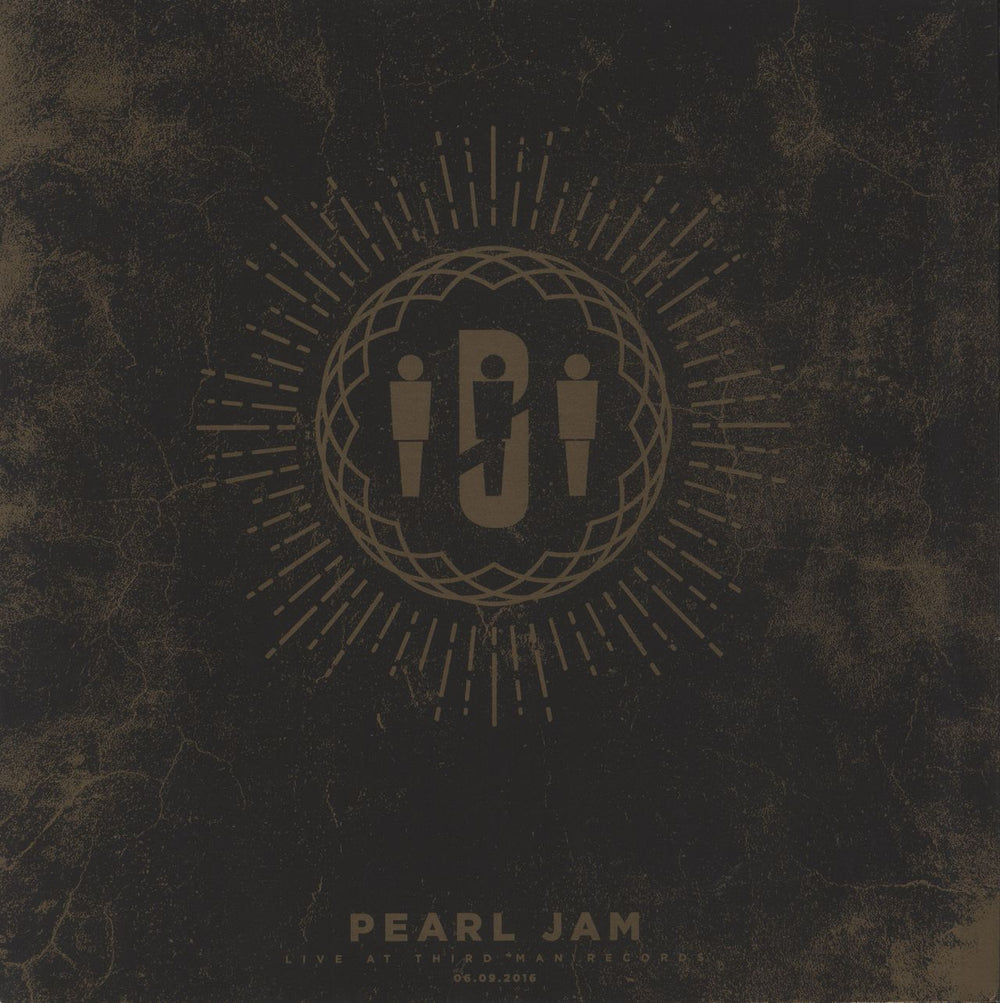 Pearl Jam Live At Third Man Records - Black & Gold Split Vinyl US vinyl LP album (LP record) TMR-388