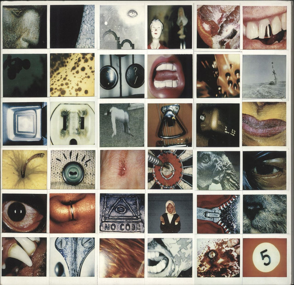 Pearl Jam No Code - Art Prints E UK vinyl LP album (LP record) 88875188981