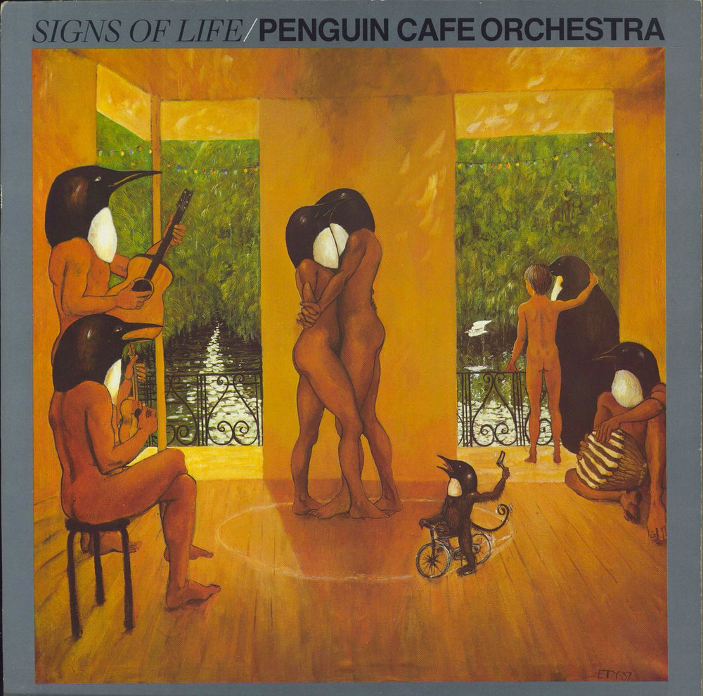 Penguin Cafe Orchestra Signs Of Life - EX UK vinyl LP album (LP record) EGED50