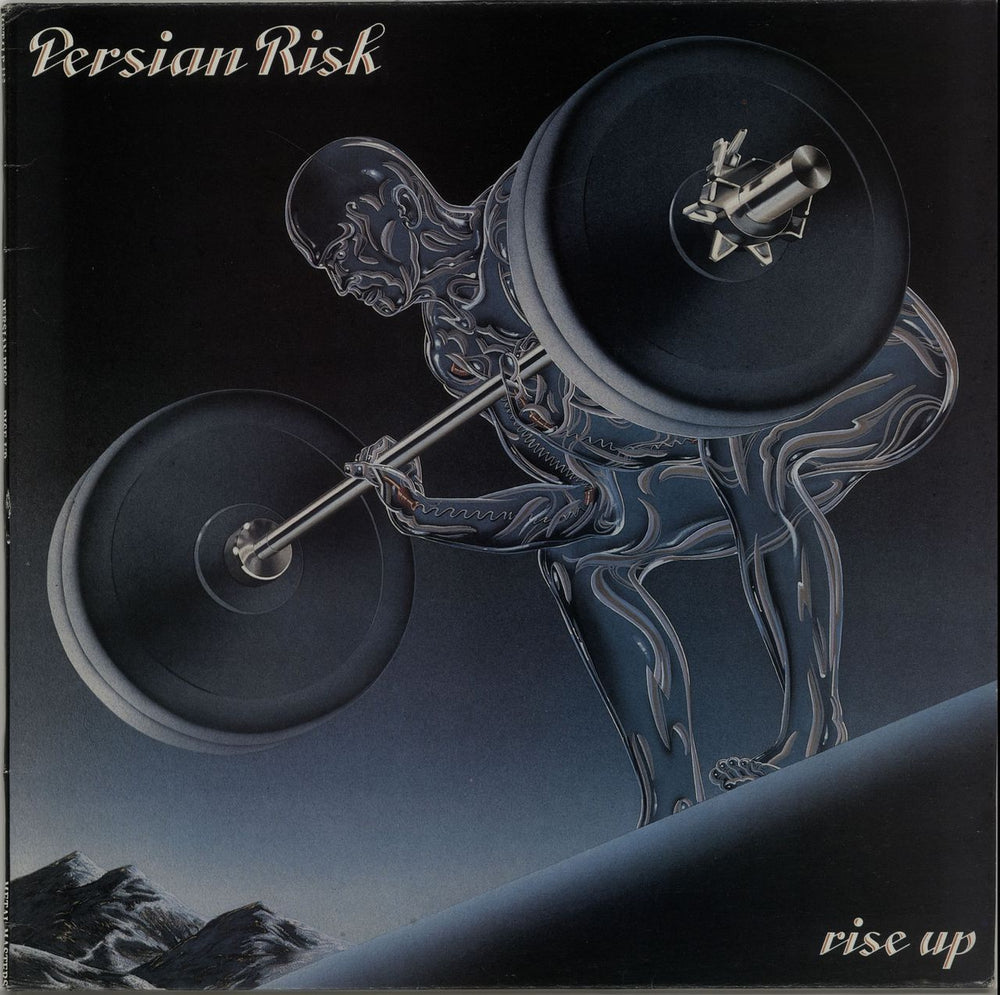 Persian Risk Rise Up UK vinyl LP album (LP record) METALP112