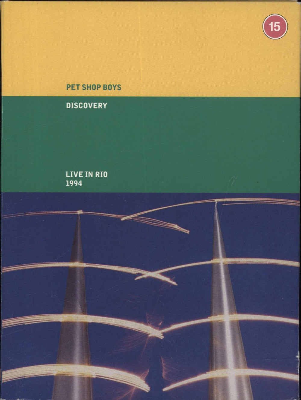 Pet Shop Boys Discovery Live In Rio 1994 - 2CD+DVD UK 3-disc CD/DVD Set 0190295162047