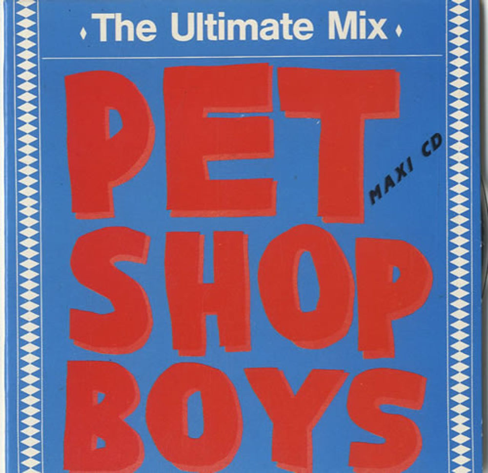 Pet Shop Boys The Ultimate Mix German CD single (CD5 / 5") ZYX8-6016