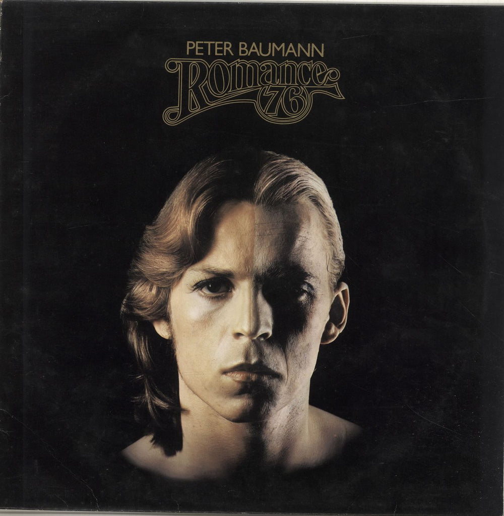 Peter Baumann Romance 76 UK Promo vinyl LP album (LP record) V2069