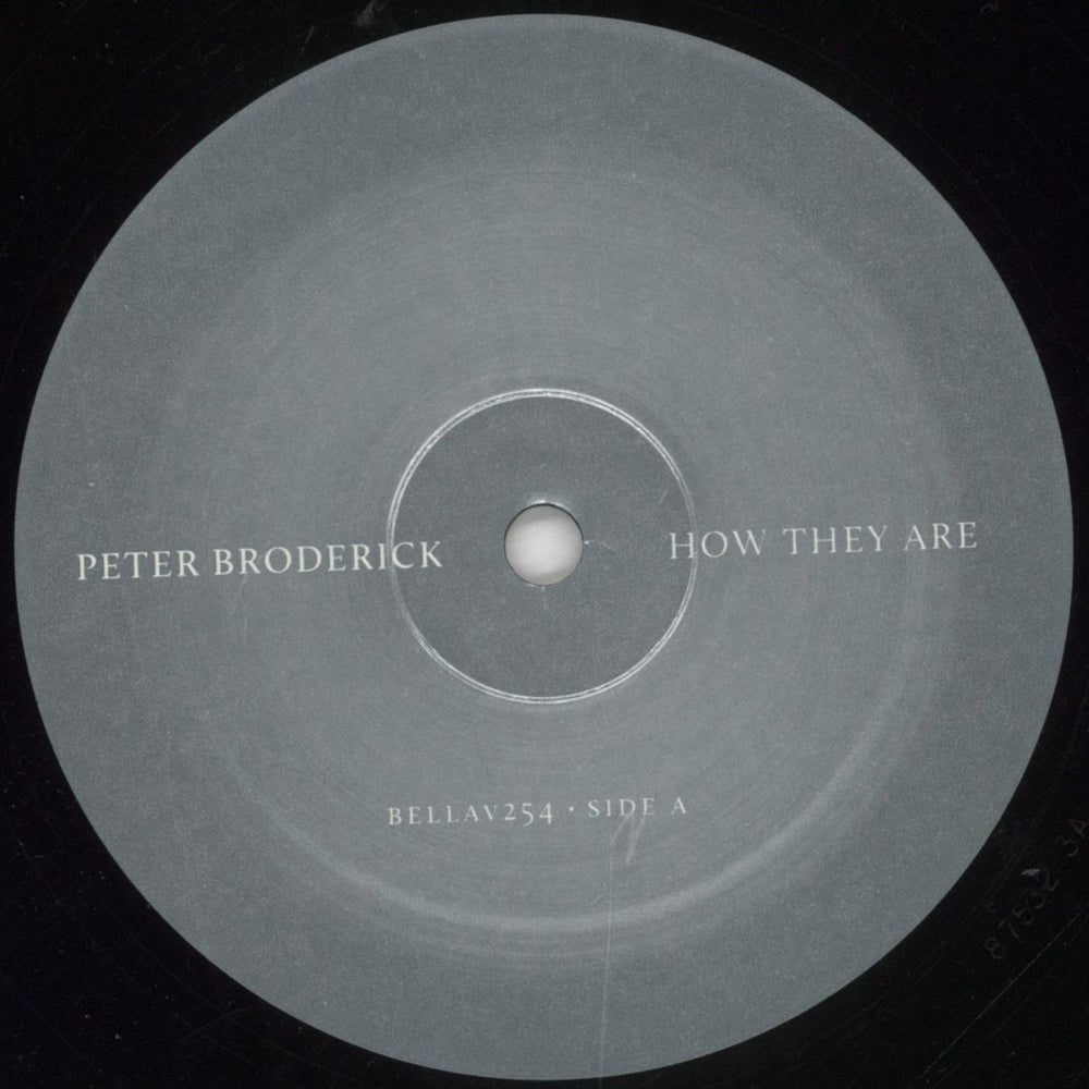 Peter Broderick How They Are UK vinyl LP album (LP record) QF1LPHO848575