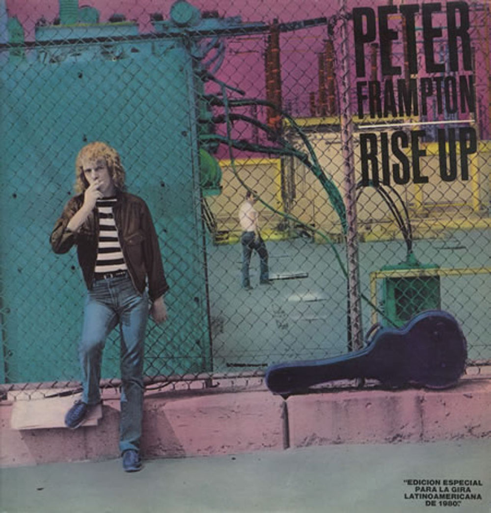Peter Frampton Rise Up Colombian vinyl LP album (LP record) 106-0001