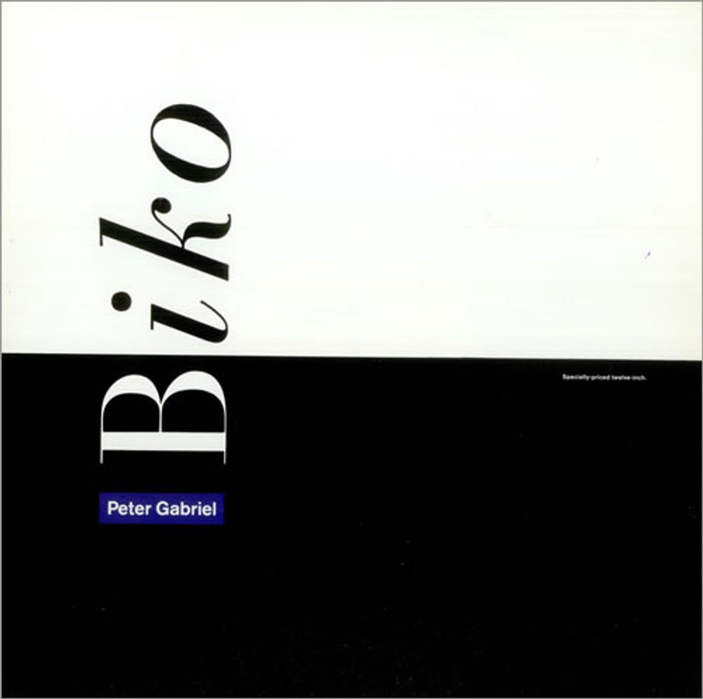 Peter Gabriel Biko UK 12" vinyl single (12 inch record / Maxi-single) PGS612