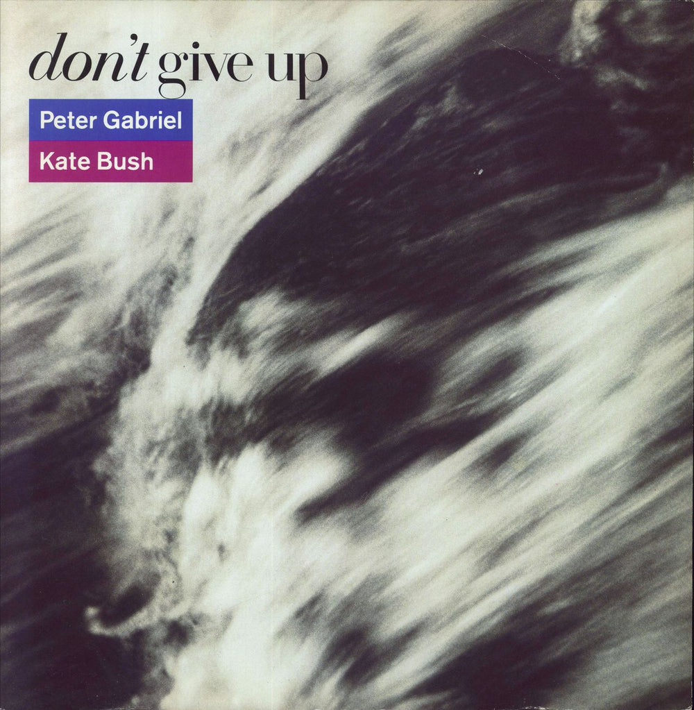 Peter Gabriel Don't Give Up UK 12" vinyl single (12 inch record / Maxi-single) PGS212