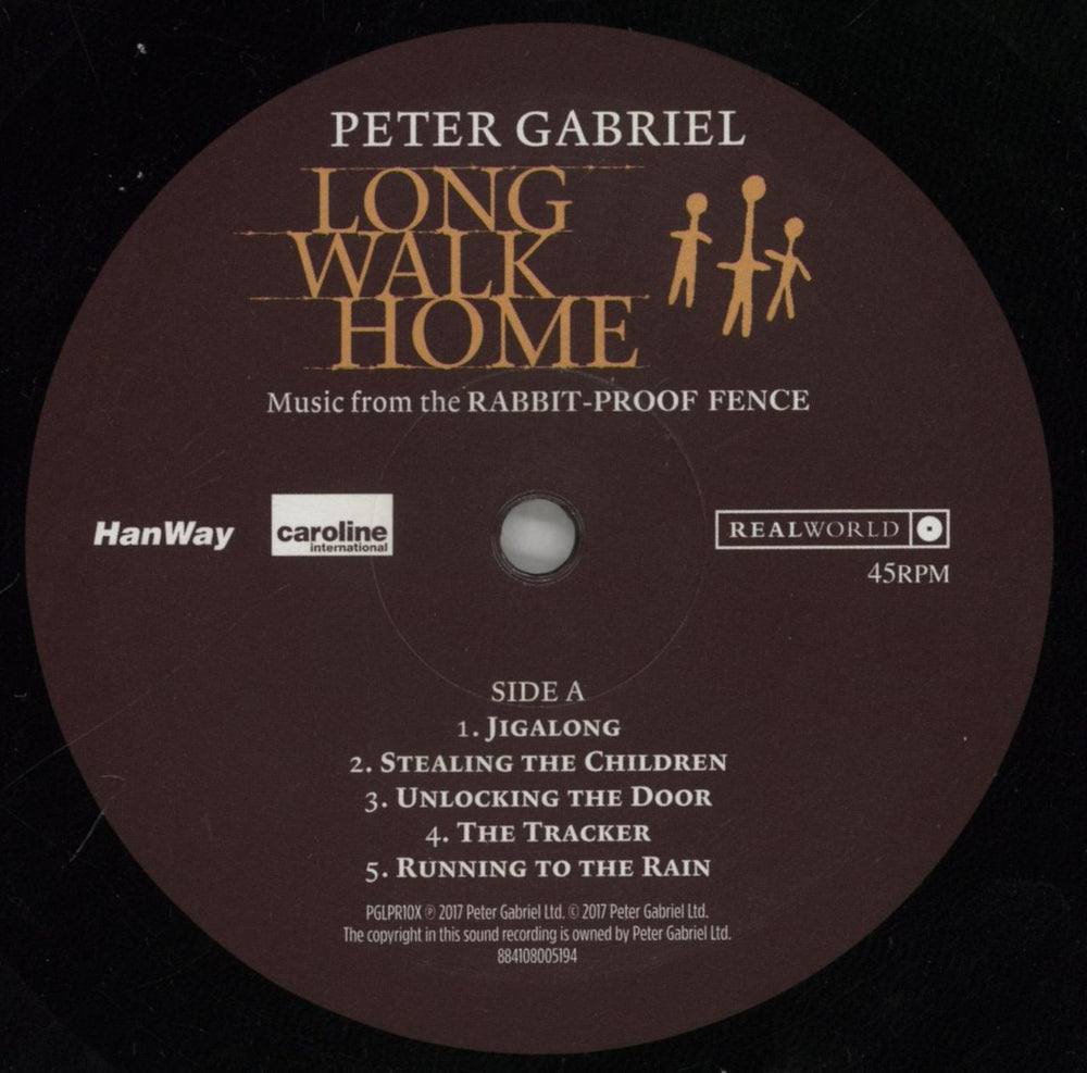 Peter Gabriel Long Walk Home - 180gm - EX UK 2-LP vinyl record set (Double LP Album) GAB2LLO860988
