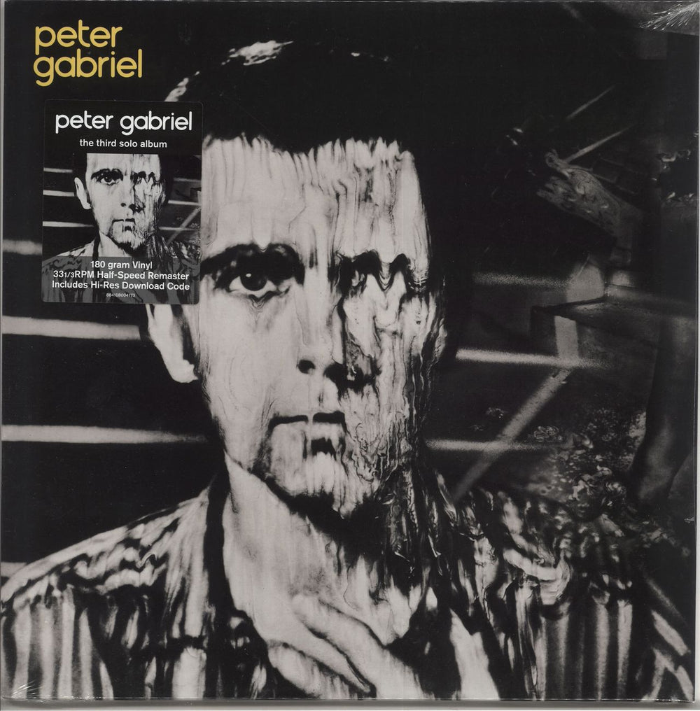 Peter Gabriel Peter Gabriel III - Half Speed Remaster 180 Gram - Sealed UK vinyl LP album (LP record) PGLPR3