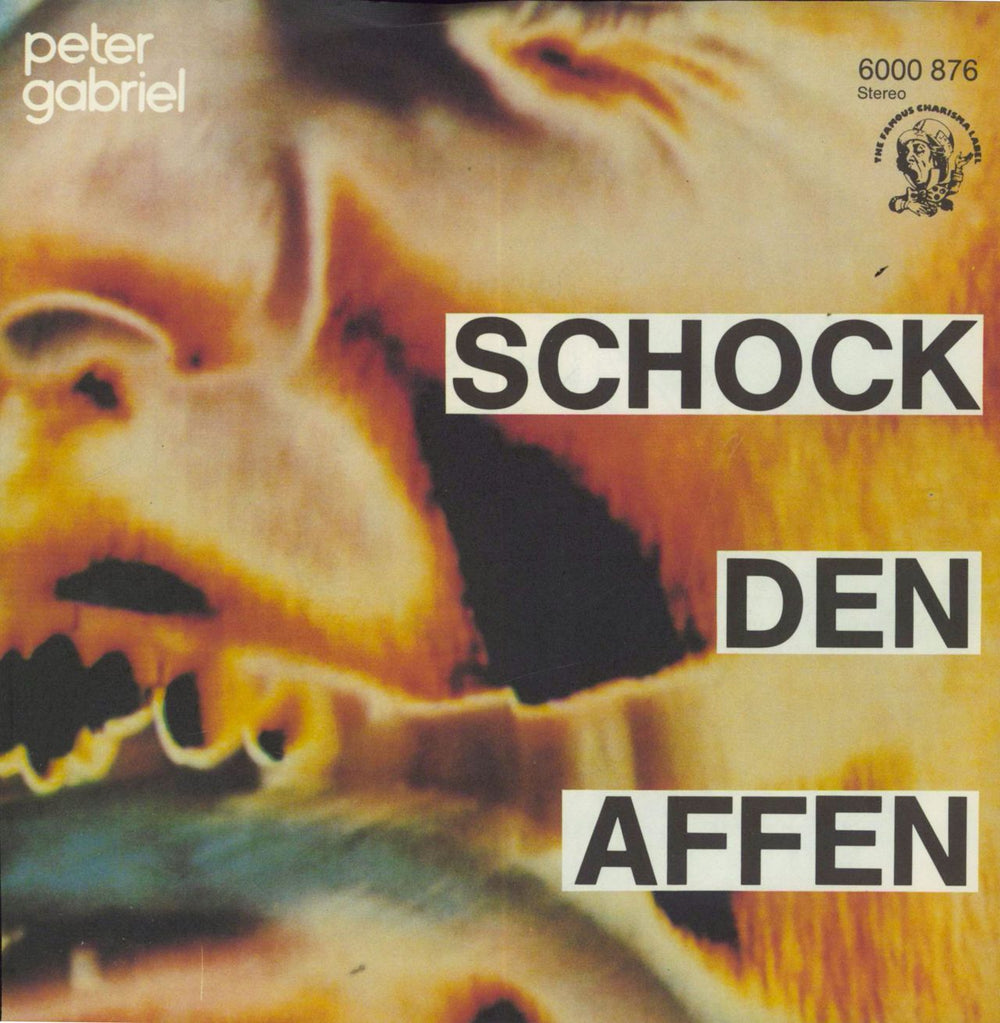 Peter Gabriel Schock Den Affen German 7" vinyl single (7 inch record / 45) 6000876