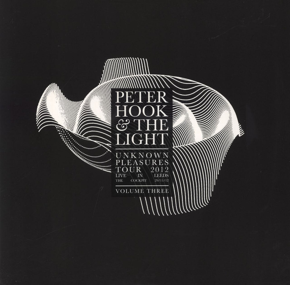 Peter Hook Unknown Pleasures Tour 2012 Live In Leeds Volume Three - Clear vinyl UK 3-LP vinyl record set (Triple LP Album) LETV546LP