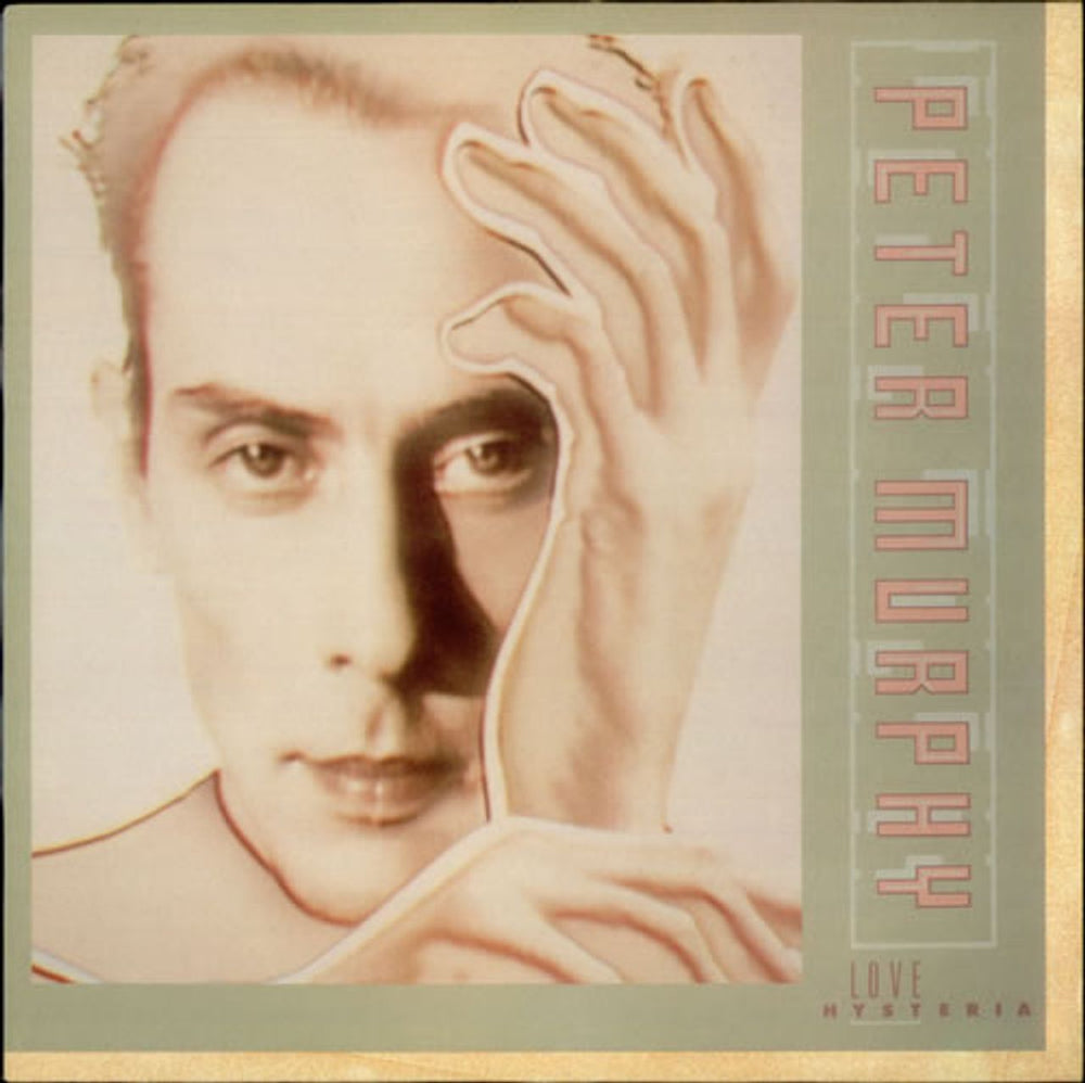 Peter Murphy Love Hysteria UK vinyl LP album (LP record) BEGA92