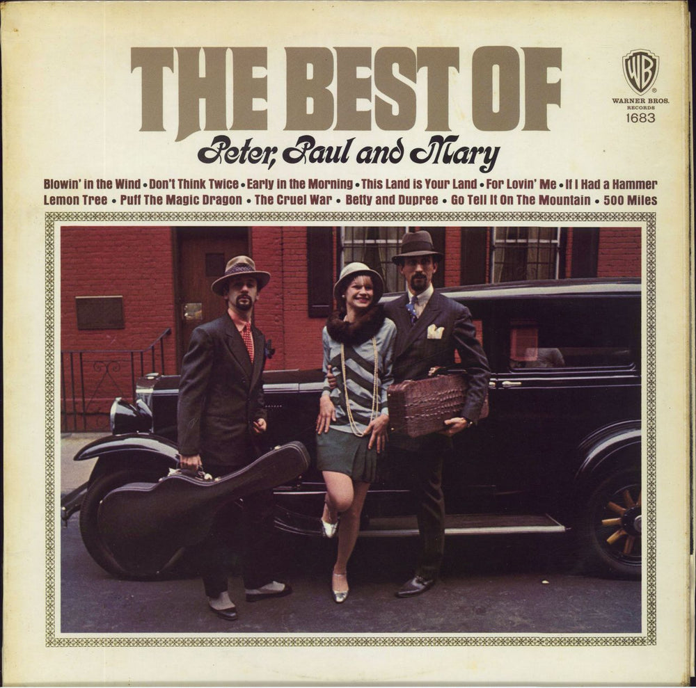 Peter Paul & Mary The Best Of - 1st UK vinyl LP album (LP record) W1683